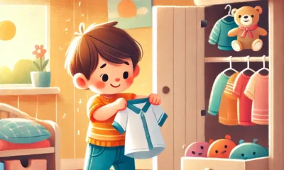 melatih kemandirian balita