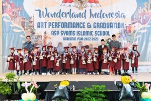 background wisuda anak tk