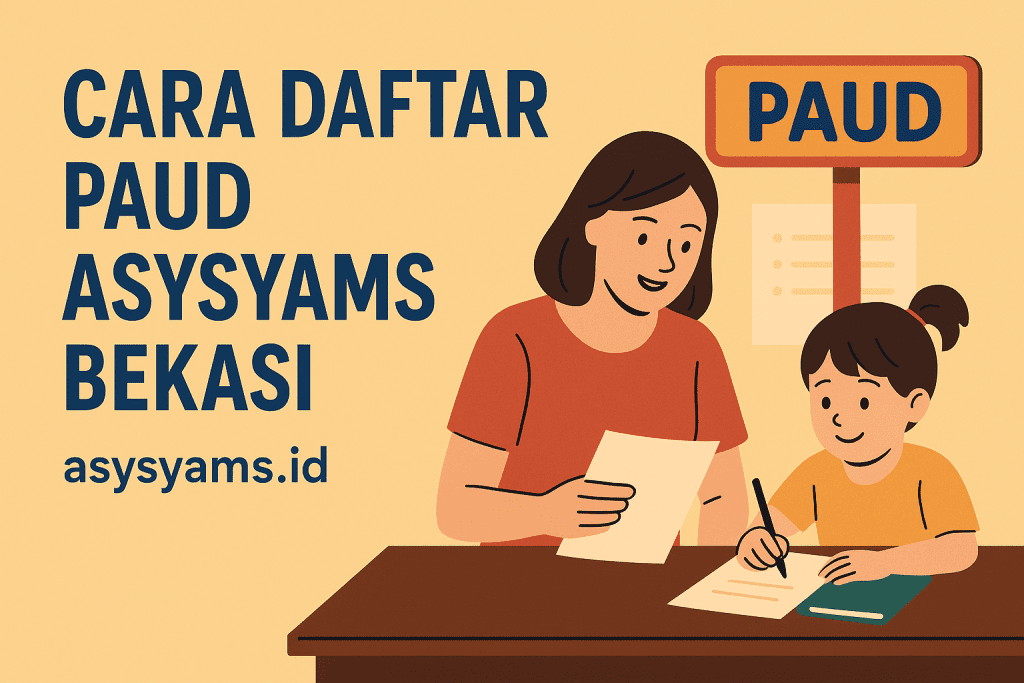 cara daftar paud