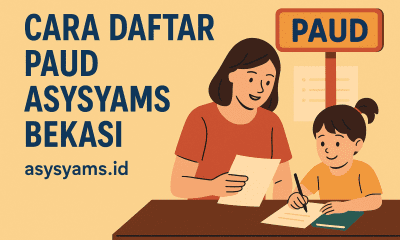 cara daftar paud