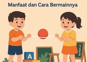 Games Memindahkan Bola dengan Tali