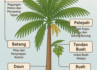 Bagian Pohon Kelapa