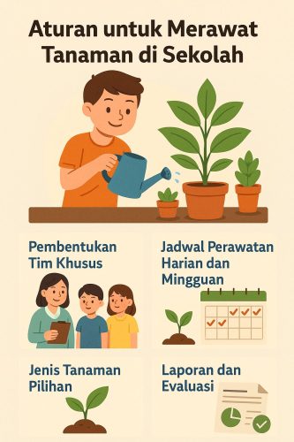 Mengapa Merawat Tanaman di Sekolah
