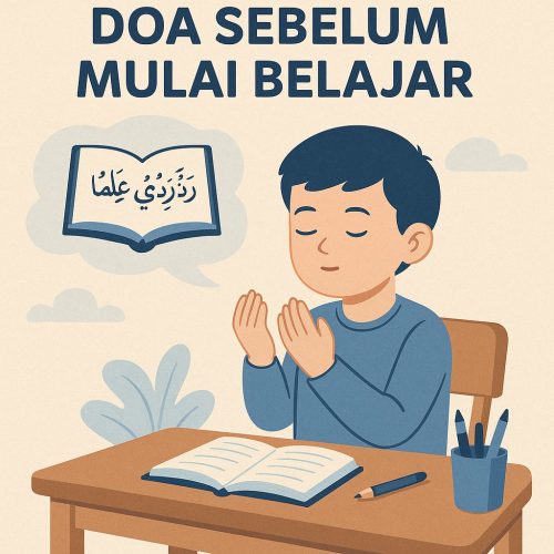 doa sebelum belajar