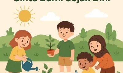 Cara Membentuk Cinta Bumi Sejak Dini